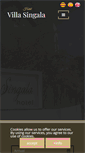 Mobile Screenshot of hotelvillasingala.com